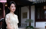 众女星白丝黑丝国风配布鞋［30P］