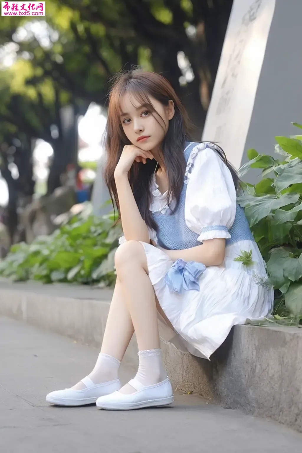 用心创作-美丽的白一带妹妹们（64p）
